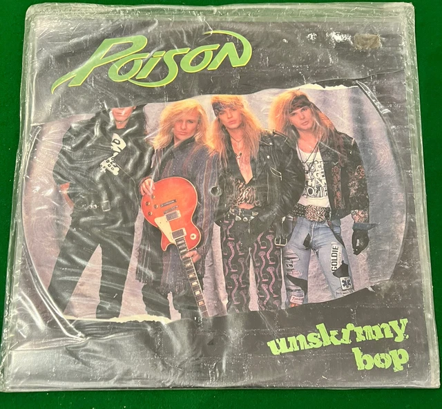 POISON UNSKINNY BOP Limited Edition 12 Inch Picture Disc EUR 77,85