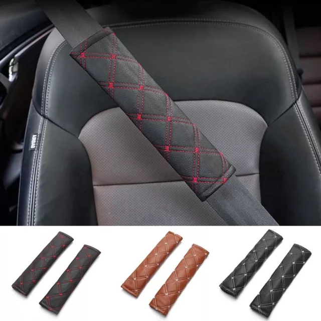 2Pcs Car Interior Supplies Car Seat Belt Cover Pads Seat Belt Pads  Car