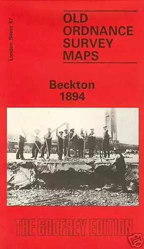 Old Ordnance Survey Map Beckton 1894