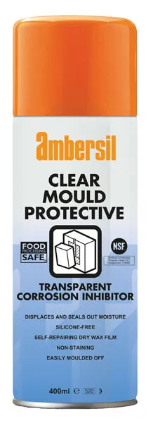 Película anticorrosiva de cera Ambersil 31547 - protector de molde transparente 400 ml paquete de 3