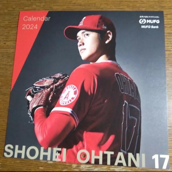 WALL CALENDAR 2024 Japan Shohei Otani Ohtani Angels Baseball Ensky B2 £