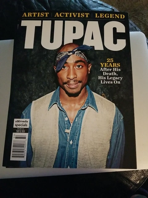 Tupac 25 Years After His Death Magazine NEW Artist Activist Legend April 2023 Tupac 25 Years After His Death Magazine NEW Artist Activist Legend April 2023