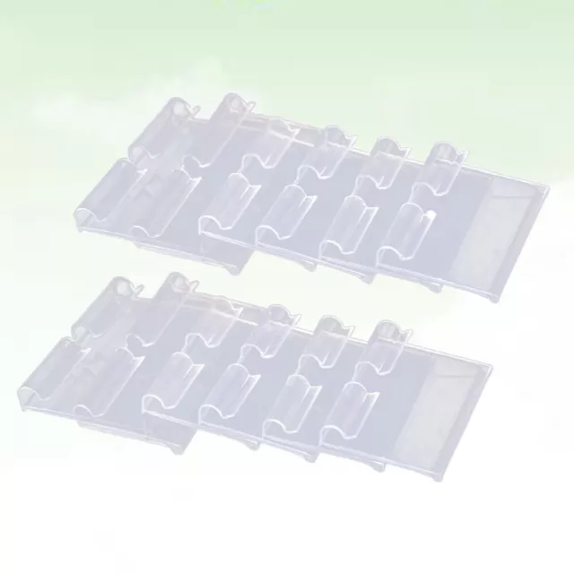 50 PCS Wire Shelf Label Holders Convenient Price Tags