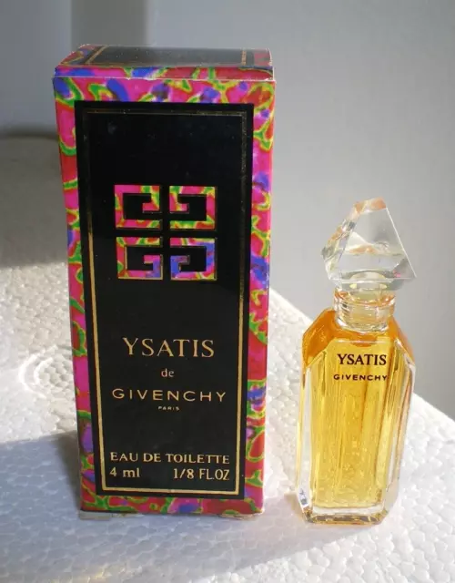 Miniature Ysatîs de Gîvenchy Paris 4 ml EDT + BOITE NEUF NEW + BOX FULL