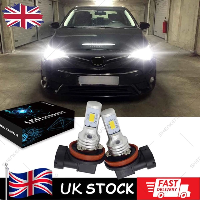 FOR TOYOTA AVENSIS T27 082018 H11 White Low Beam Front LED Headlight