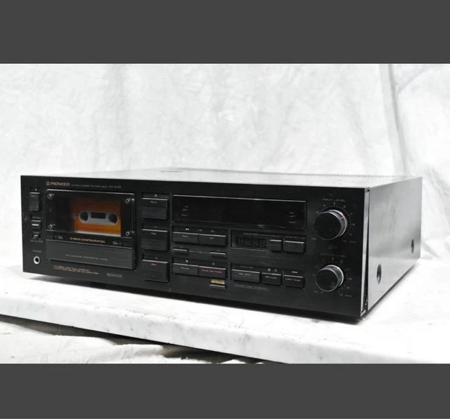 Pioneer CT-W900R Dual Cassette Deck Twin Dolby HX Pro. - Tested & working A