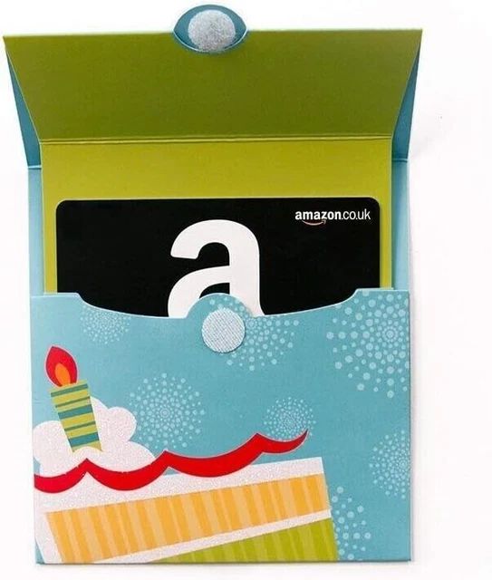 Amazon.co.uk Gift Card for Custom Amount in a Birthday Reveal £20