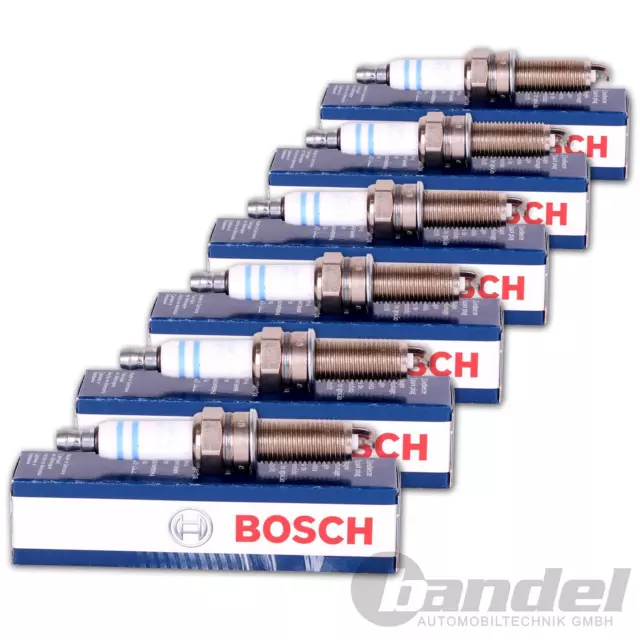 6 BOSCH DOPPELPLATIN ZÜNDKERZEN für 3.2 V6 AUDI A3 TT VW GOLF R32 EOS T5 TOUAREG