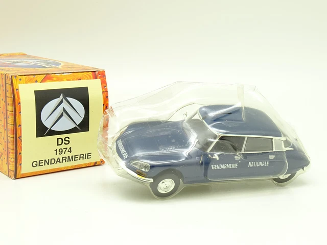 Voiture Miniature 1/43 Citroën ZX Police-gendarmerie 1992 Par Norev - Occasion - Modèle Collection