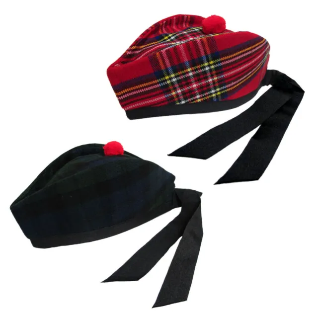 Tartanista Mens  Scottish & Irish Tartan Glengarry Kilt Hat