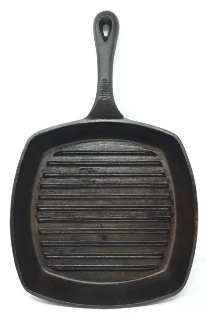 Vintage Palm restaurant cast iron skillet /Fry Pan,D10.25/H3, very good  condition