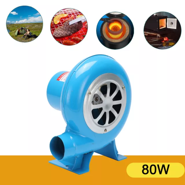 80W Combustion Blower Stove Fire Electric Fan Forging Stove Adjustable Speed