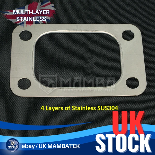 Guarnizione Turbina 5 Strati - Ricambio Per Turbo T3, T34, T35, T38 Con 4 Bulloni - Foto 6