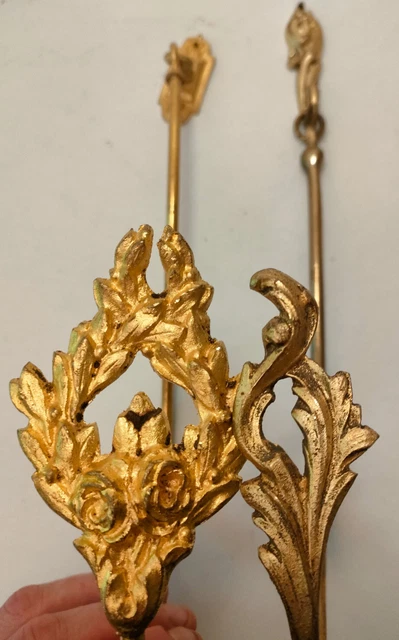 embrasse ancienne en corde pour rideaux ( vert , rouge, beige ) Occasion - Vendu