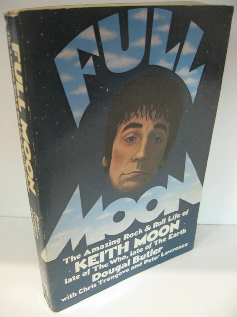 FULL MOON The Amazing Rock and Roll Life of Keith Moon 1981 The Who Softcover