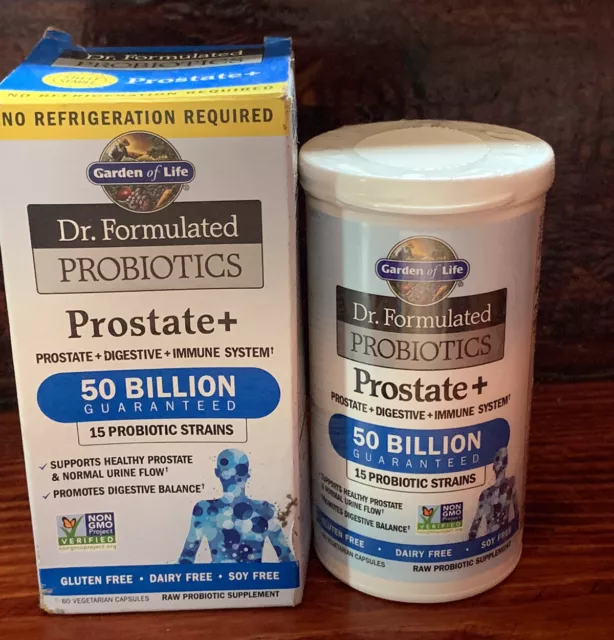Garden of Life Dr. Formulated 50 Billion Probiotics Large 60 Caps Daily Men’s