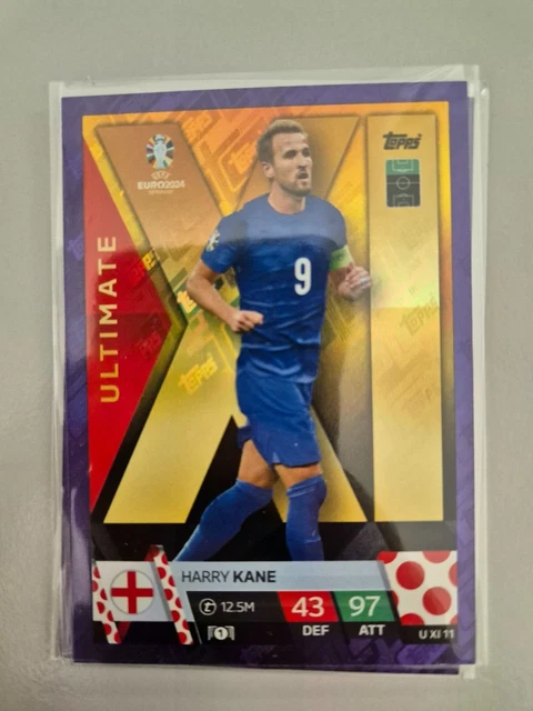 Carte Topps Match Attax Bundesliga - Harry Kane (Club 100) - Saison 2024/2025 - FC Bayern Munich
