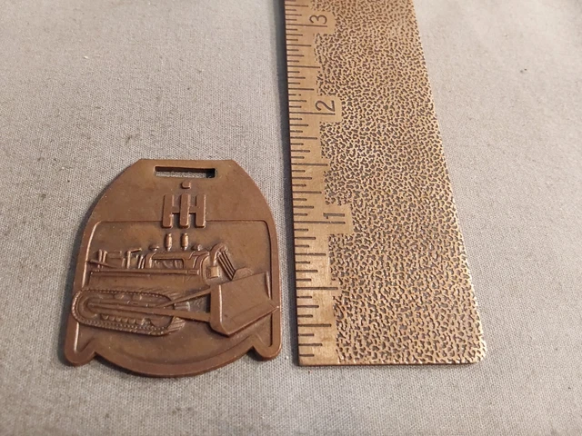 Watch Fob International Harvester IH Bulldozer State Equipment Kingston Pa