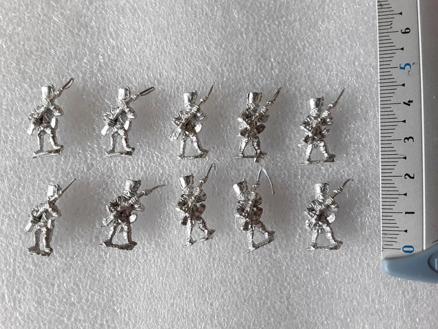 Figurines Napoléoniennes 28mm - Commandement Portugais (5 Figurines) - À Peindre