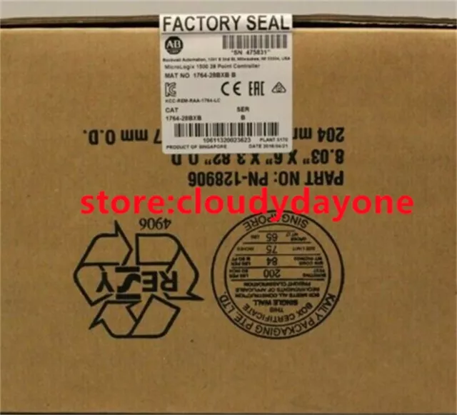 New Factory Sealed AB 1764-28BXB SER B MicroLogix1500 28 Point Controller