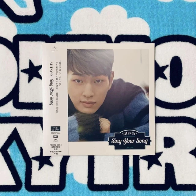 SHINEE SING YOUR Song FC Limited Edition CD O Version