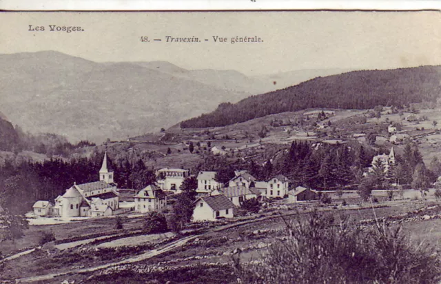 CPA 88 Lorraine VOSGES près Epinal La Bresse Cornimont TRAVEXIN Panorama 1900