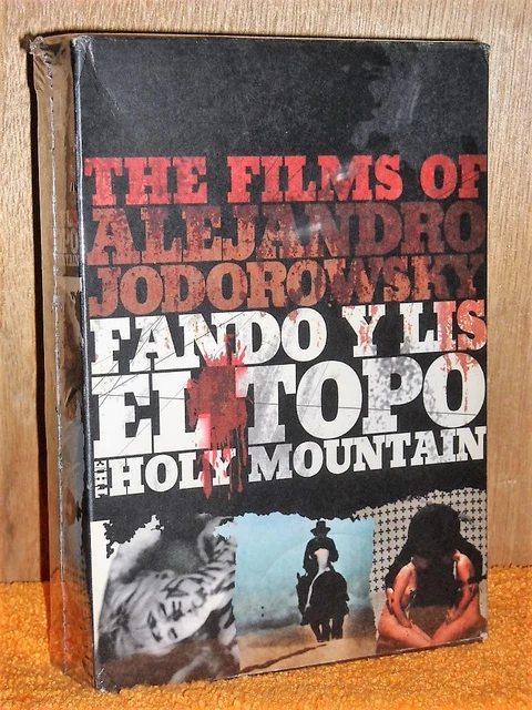 THE FILMS OF Alejandro Jodorowsky (DVD, 2007, 4-Disc Set