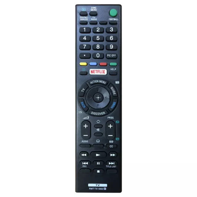 For Sony KD-75X8500C KD-65X8500C KD-49X8500C KDL-55W800D Smart TV Remote Control