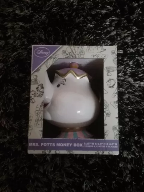 Théière La Belle Et La Bête Tirelire Mrs Potts Madame Samovar Primark DISNEY