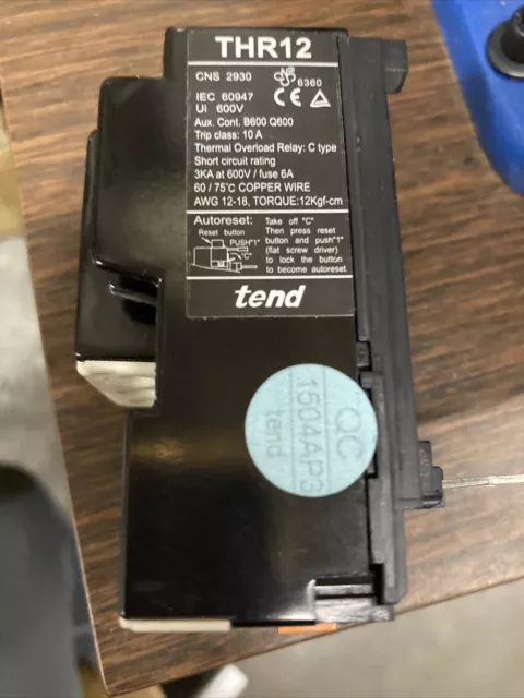 Tend THR12 Thermal Overload Relay