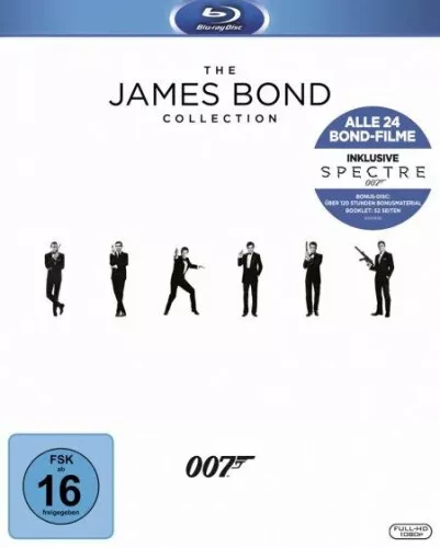 James Bond - Collection BLU-RAY Box|Blu-ray Disc|Deutsch|ab 16 Jahren|2016