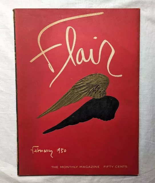 1950 First Issue Flair/Fleur Cowles René Gruault/Jean Cocteau/Raymond Peynet/Luc