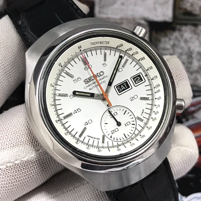 OROLOGIO VINTAGE SEIKO Casco Automatico Cronografo Anni 70 Made In orologio-vintage-seiko-casco-automatico-cronografo-anni-70-made-in