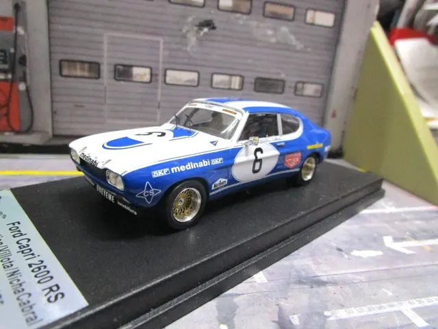 FORD Capri RS2600 RS 4h Jarama 1975 #6 Bragation Cabral Villota Heue Trofeu 1:43