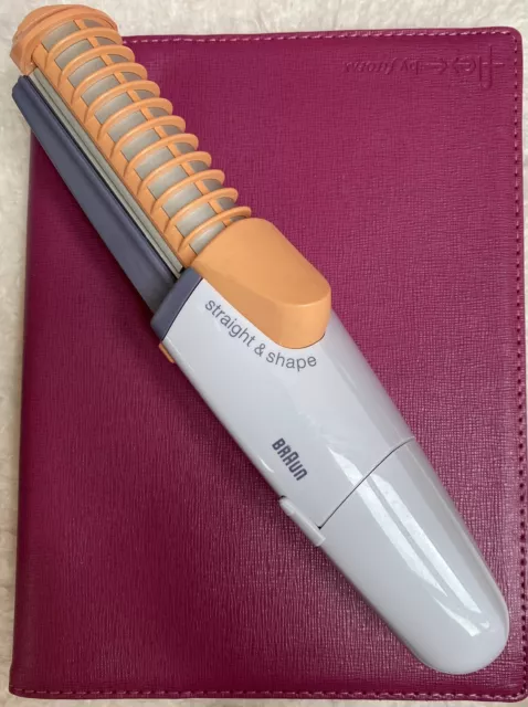 BRAUN PORTABLE CORDLESS Hair Straight Shape Gas Bs1 3588 3 X Gas Cells 39.99 PicClick UK