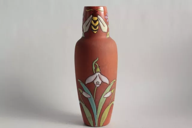 Vase Longchamp céramique émaillée Art nouveau (62299)
