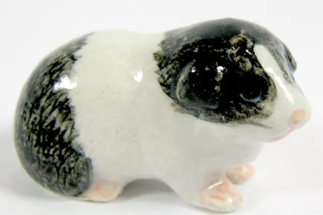 Guinea Pig Set/6 Miniature Porcelain Hand Painted Figurine 3