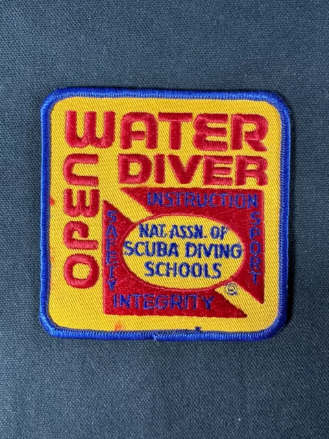 Open Water Diver Patch Assn. of Scuba Diving Schools