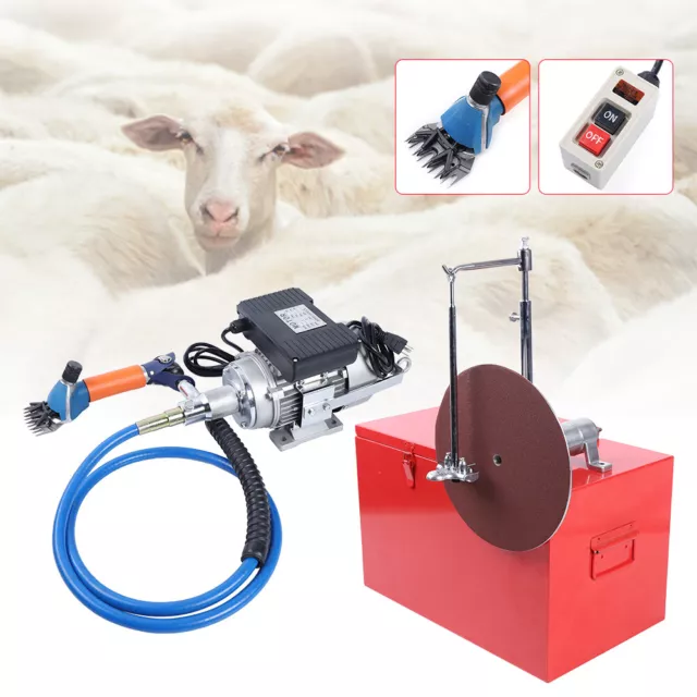 New Electric Flexible Shaft Sheep Shears Goat Wool Clipper Shearing Machine 320W