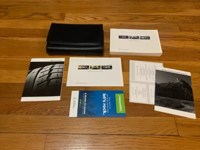 2019 Lincoln MKC Owners Manual With Case OEM Free Shipping