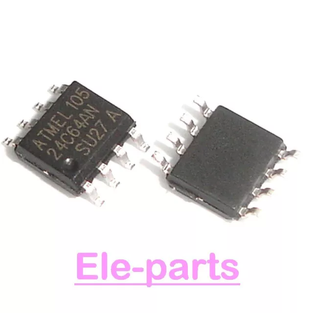 20 PCS AT24C64AN-10SU-2.7 SOP-8 AT24C64AN AT24C64N AT24C64 24C64 Serial EEPROM