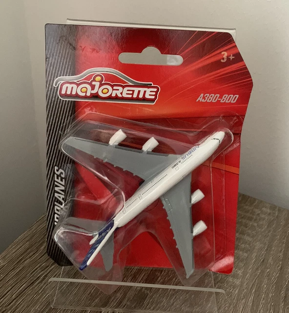 Majorette Airplanes A380-800 Die Cast Model Toy Aircraft for 3+ Years main image 1