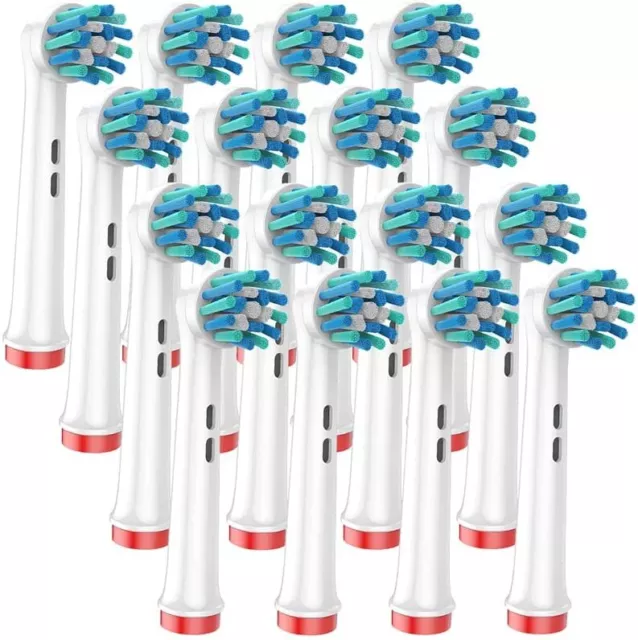 Electric Toothbrush Replacement Heads Compatible With Oral B Braun Models
