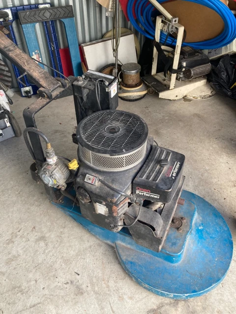 propane floor scrabber