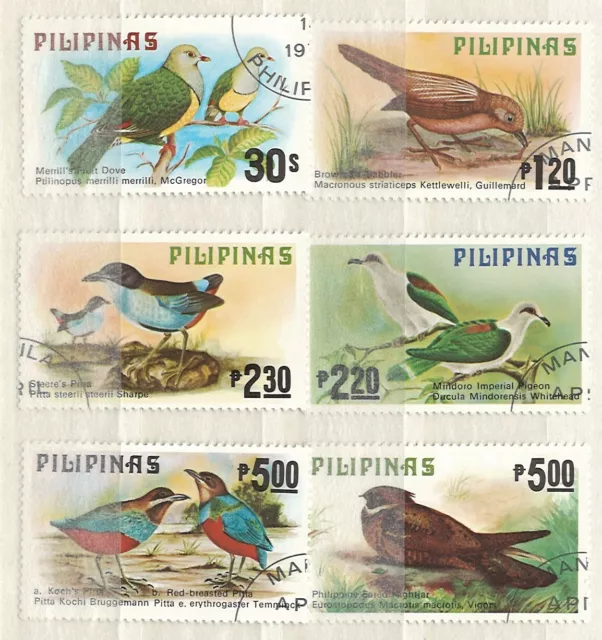 Philippinen, Vögel, 1979, gest.
