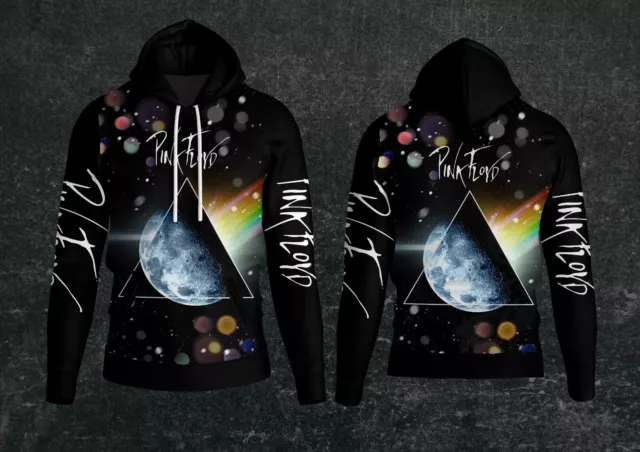 Pink Floyd Hoodie Dye Sublimation M-8XL Quick Dry Full Print Hooded Rock Band L