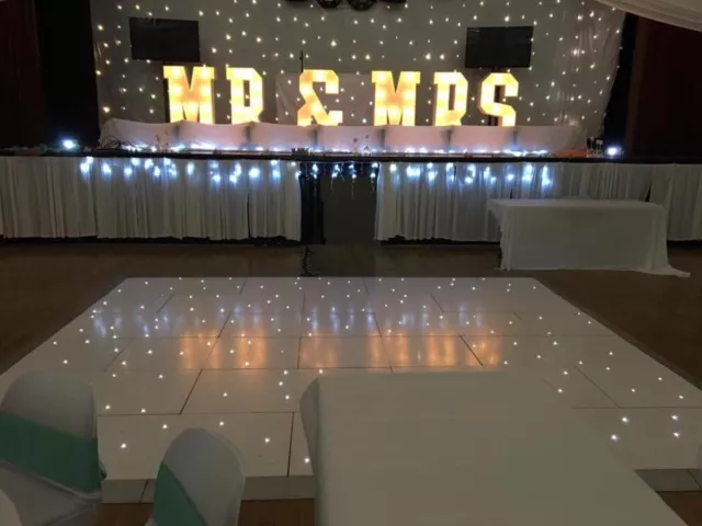 LED Dancefloor And Starlight Back Drop HIRE ONLY
