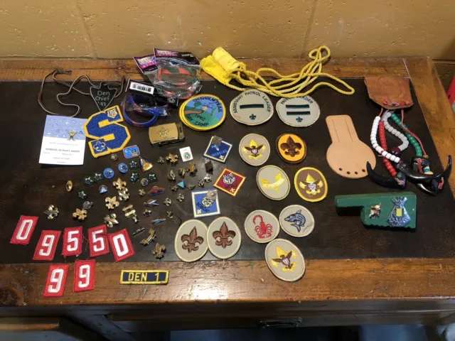 Lot Of BSA Cub Scout Badges And Pins