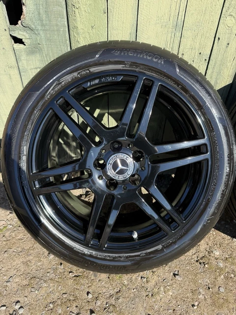18” OEM MERCEDES Amg E Class Alloy Wheels & Tyres W212 W204 W211