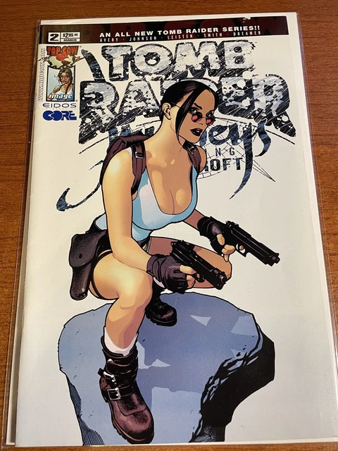 Tomb Raider Journeys #2 #4 - Top Cow 2002 Adam Hughes VF-